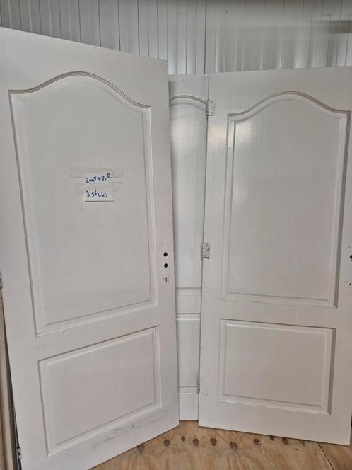 3/4 Paneeldeur - Binnendeur - 200x83 cm, Doe-het-zelf en Verbouw, Deuren en Horren, Gebruikt, Binnendeur, 200 tot 215 cm, 80 tot 100 cm