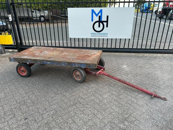 Handtrekwagen/handtrek wagen/transportwagen 200x100CM, Doe-het-zelf en Verbouw, Overige Doe-het-zelf en Verbouw, Gebruikt, Ophalen