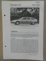 4 x CITROEN CX 1974-1981 Olyslager Kluwer Vraagbaak, Auto diversen, Handleidingen en Instructieboekjes, Ophalen of Verzenden