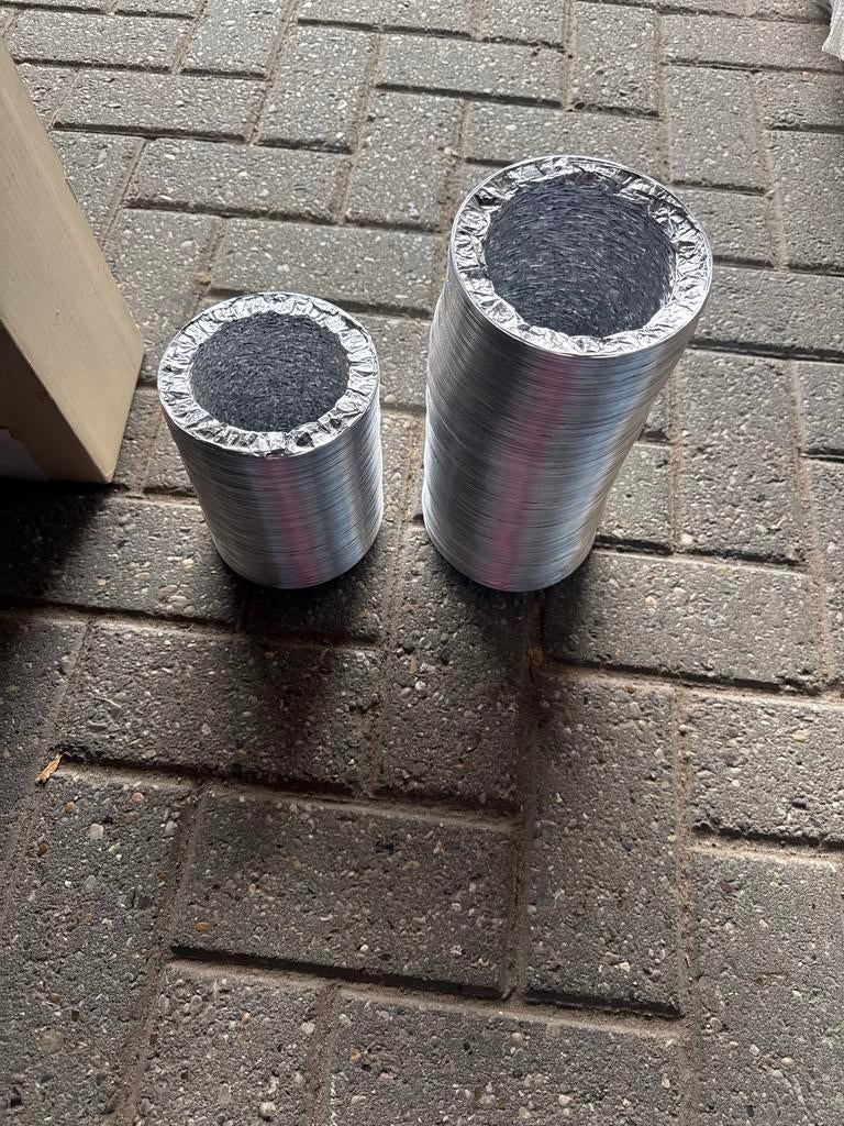 R-Vent Flex XFF125 Ventilatiebuis, Doe-het-zelf en Verbouw, Ventilatie en Afzuiging, Ophalen of Verzenden, Gebruikt, Ventilator en Afzuiger