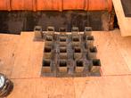 Paalhouders 7x7 cm - 17 stuks, Ophalen, Gebruikt