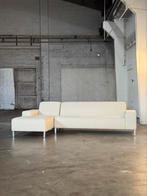 Gelderlands 6511 Design Bank | Ecru (NIEUWSTAAT), Metaal, 250 tot 300 cm, Bank Bankstel Sofa Zithoek Chaise Lounge Ottomane Zit Zetel