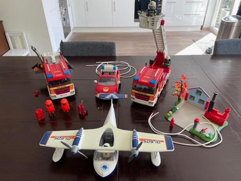Playmobil brandweer set, Kinderen en Baby's, Speelgoed | Playmobil, Gebruikt, Complete set, Ophalen