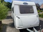 Caravelair Antares model 416 met airco (geen documenten), Caravans en Kamperen, 75 kg, Bedrijf, Treinzit, Stapelbed