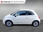 Fiat 500 C 1.0 Hybrid Lounge Cabriolet, Voorwielaandrijving, 12 maanden, Stof, Gebruikt