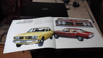 Folder  TOYOTA  CORONA  MARK II  2000  ,  8-1974 beschikbaar voor biedingen