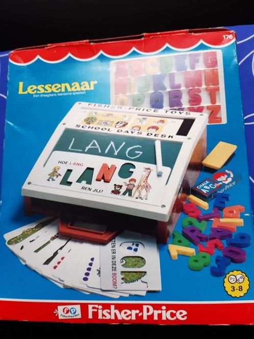 Vintage Fisher Price lessenaar in originele doos, Kinderen en Baby's, Speelgoed | Fisher-Price, Zo goed als nieuw, Speelset, Ophalen