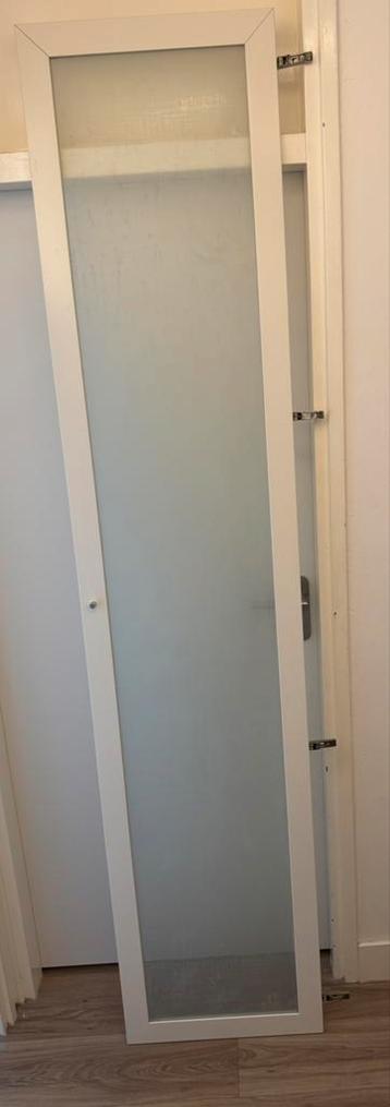 IKEA Pax deur wit glas 236 x 50