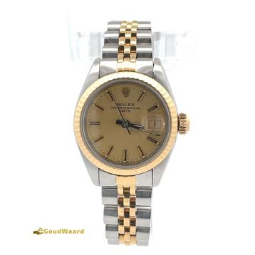 Rolex Date 26 goud/staal dames horloge ref. 6917 #240072 beschikbaar voor biedingen