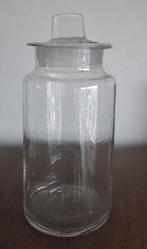 Vintage glazen apothekerspot, Ophalen of Verzenden