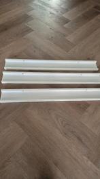 3 witte wandplanken van 80 cm, Ophalen, Gebruikt