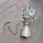 Oude koperen winkelbel kloosterbel deurbel bel *Etage3*, Huis en Inrichting, Gebruikt, ., Ophalen of Verzenden, .