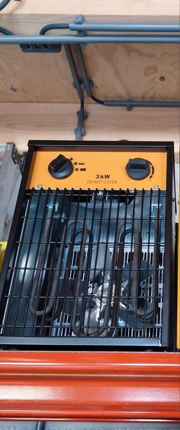 Bouwkachel 3kW - 3 stuks beschikbaar beschikbaar voor biedingen