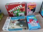 Spellen Yahtzee - Woordmix - Woordyahtzee - Yahtzee vanafpr., Ophalen of Verzenden, Zo goed als nieuw, MB Spellen