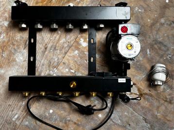 Vloerverwarming verdeler 6 groeps Wilo RS25/4-3 beschikbaar voor biedingen