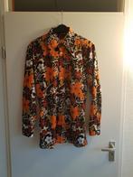 Vintage jaren 70 overhemd handmade hippie style maat l, Kleding | Heren, Ophalen of Verzenden, Zo goed als nieuw, Oranje, Halswijdte 41/42 (L)