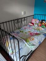 Smeedijzeren Eenpersoonsbed, 85 tot 100 cm, Zo goed als nieuw, 180 cm of meer, Ophalen