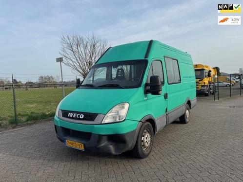 Iveco Daily 29 L 12V 330 H2 Dubbel Cabine 6-Persoons, Auto's, Bestelauto's, Bedrijf, Te koop, ABS, Mistlampen, Schuifdeur, Startonderbreker