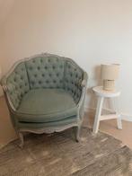 Brocante/vintage fauteuil, Huis en Inrichting, Fauteuils, Ophalen, 75 tot 100 cm, Zo goed als nieuw, 75 tot 100 cm