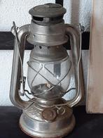 Stormlamp,lantaarn, patina,,stoer brocante ,landelijk, Antiek en Kunst, Ophalen of Verzenden