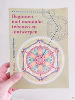 Boek Beginnen met mandala-tekenen en -ontwerpen, Ophalen of Verzenden, Zo goed als nieuw, Instructieboek, Overige onderwerpen