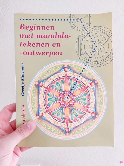 Boek Beginnen met mandala-tekenen en -ontwerpen, Boeken, Esoterie en Spiritualiteit, Zo goed als nieuw, Instructieboek, Overige onderwerpen