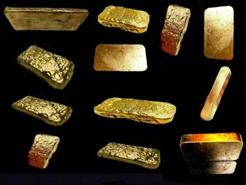 Goudbaar Goud baar Goudbaren- Gouden Baren- 4000 Gram Goud   beschikbaar voor biedingen