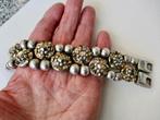 JOSH dubbele armband 18.5 cm. met veel mooie stenen erin, Sieraden, Tassen en Uiterlijk, Ophalen of Verzenden, Zo goed als nieuw