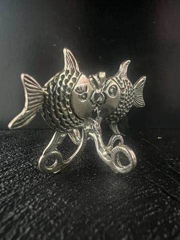 Zilveren Miniatuur Visjes - 800 Keurmerk beschikbaar voor biedingen