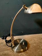 Vintage Lamp Tafellamp Bastia Bankierslamp, Huis en Inrichting, Minder dan 50 cm, Ophalen of Verzenden, Metaal, Zo goed als nieuw