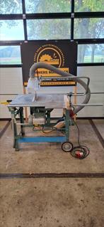 Gjerde 1603 zaagtafel bouwzaag zaagmachine CE afkortzaag, 70 mm of meer, Ophalen of Verzenden, Zo goed als nieuw, Afkortzaag