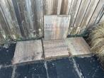 Grote tegels en afsluitbanden, Ophalen, Gebruikt, Minder dan 5 m², Beton