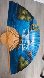 Decoratieve handgeschilderde waaier, Ophalen