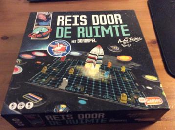 Reis door de Ruimte, het bordspel beschikbaar voor biedingen