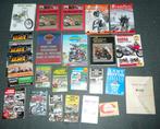 63 boeken / bladen /folders motoren motor motorrace, Boeken, Ophalen of Verzenden, Zo goed als nieuw, Algemeen