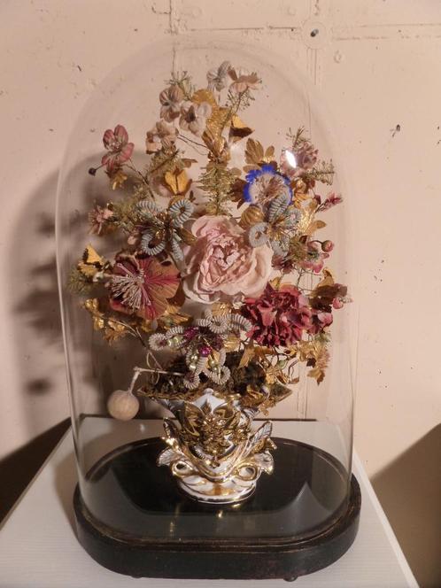 antiek glazen stolp, Antiek en Kunst, Antiek | Glas en Kristal, Ophalen