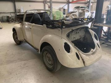 VW Kever Cabrio 1978 - Restauratieproject beschikbaar voor biedingen