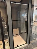 Nisdeur 80cm gestreept mat zwart, Huis en Inrichting, Badkamer | Badkamermeubels, Ophalen, Overige typen, 50 tot 100 cm, Zo goed als nieuw
