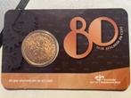 80 jaar afscheid 2 ½ cent 1941 in coincard FDC, Postzegels en Munten, Munten | Nederland, Verzenden, Koningin Wilhelmina, Overige waardes