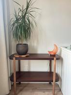 Sidetable IKEA - donkerbruin, Ophalen, Zo goed als nieuw, 25 tot 50 cm, Rechthoekig