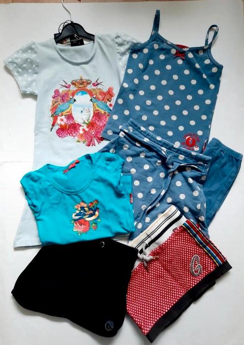 Pakketje meisjeskleding zomer mt 98/104, Kinderen en Baby's, Kinderkleding | Kinder-kledingpakketten, Zo goed als nieuw, Maat 98