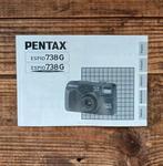 Handleiding / Manual / instructieboekje Pentax Espio 738G, Ophalen of Verzenden, Gebruikt, Compact, Pentax