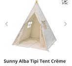 Sunny Alba Tipi Tent - Crème NIEUW €49,95, Ophalen, Nieuw