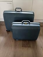 Samsonite blauwe koffers, Ophalen, Gebruikt, Hard kunststof, 70 cm of meer