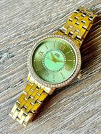 Ava Dameshorloge - Gouden Band & Strass, Overige merken, Overige materialen, Polshorloge, Nieuw
