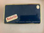 Vintage Number One Sigaretten Blikken Doos, Ophalen of Verzenden