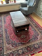 Salontafel, wijn kist, Ophalen, 100 tot 150 cm, 50 tot 75 cm, 50 tot 100 cm