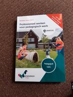 Professioneel werken pedagogisch werk - als nieuw!, Ophalen of Verzenden, Nieuw, MBO, Angerenstein Welzijn