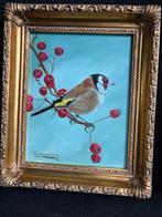 Schilderij 'Scene met een Putter' door S. Vandewater, Antiek en Kunst, Ophalen of Verzenden