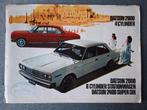 Brochure DATSUN 2000 - 2400 SUPER SIX - NL, Verzenden, Gelezen, Nissan